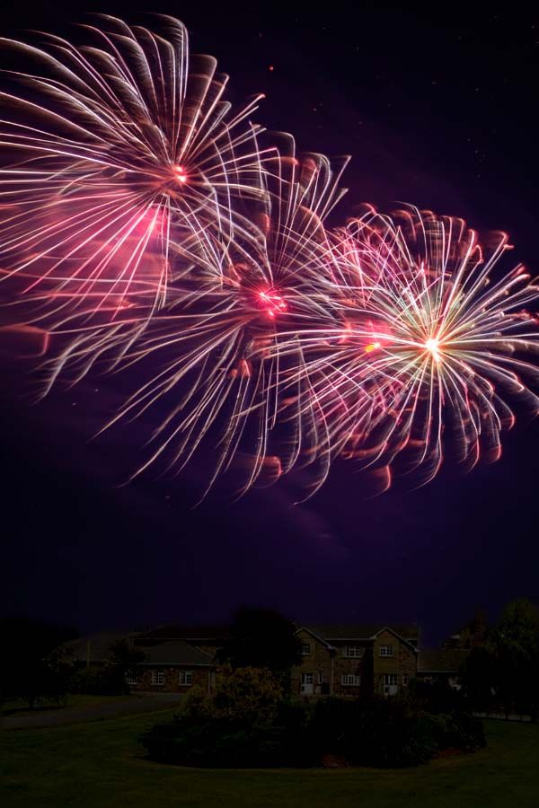 Fireworks at Waie Inn